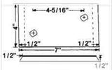 263W,  AA15263,  A16496 john deere landside plate