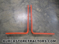 Allis Chalmers G tractor rear cultivator mounting brackets
