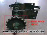 Cole Fertilizer Attachment Parts for Farmall Tractors 140 130 100