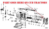 IH Cub Tractor Hydraulic Unit Spring 361340R2