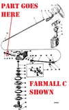 Farmall C, Super C  Steering Shaft bearing