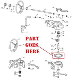 Steering Housing Gasket for IH Farmall 140 thru A, Tractor.