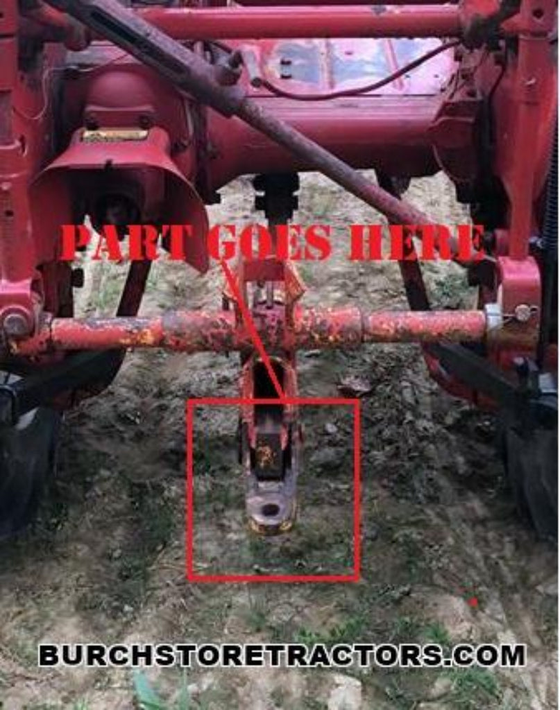 New 1 Point Fast Hitch Trailer Pull Bar with Pin for Farmall 140, Cub ...