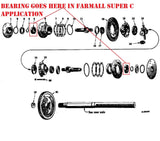 Pinion Shaft Bearing for Farmall C, Super C, 200, 230, 240 Tractors, ST201