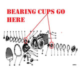 ST974 , farmall cub bearing cup