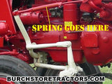 Farmall 140 front cultivator lift spring