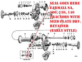 382220R91, farmall seed plate drive seal