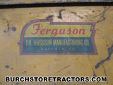 Ferguson Manufacturing fertilizer hopper