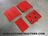 complete IH 140 tractor battery box