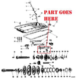 Third and Fourth Transmission Shifter and Rail for IH Farmall Tractor