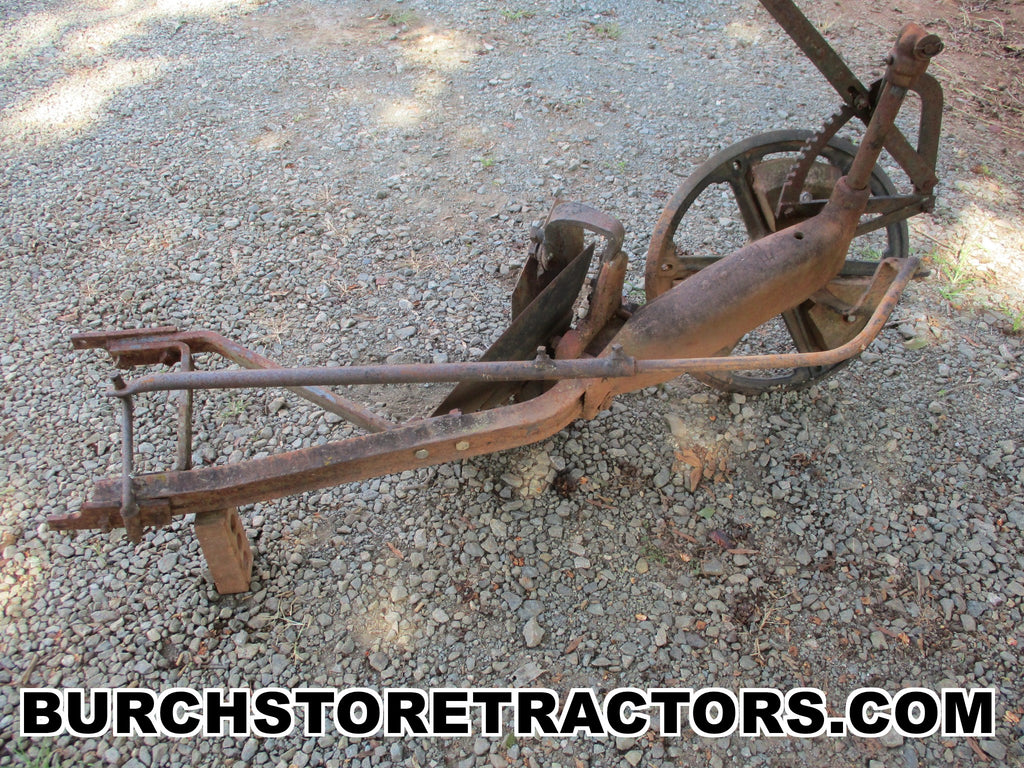 International 151 Rear Mount Disk Plow with Scraper for Farmall Cub Tr ...