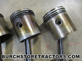 IH cub tractor motor pistons