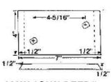 John Deere Moldboard Plow Landside Wear Pad