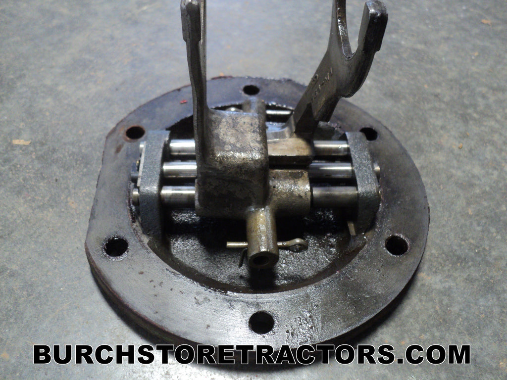 Transmission Shifter Plate Assembly with Forks for Massey Harris Pacer