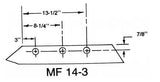 Massey ferguson Plow Share Diagram