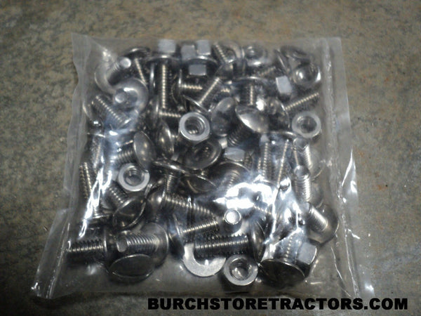 Massey Harris Pacer and Pony Tractor Sheet Metal Screws