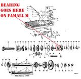  Transmission Shaft Bearing for Farmall  M, 384, 400, 450, 560, 660, Super H, Super M,  Super MTA Tractor