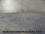 new old stock Bucher and Gibbs Plow Company parts
