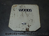 Woods Mower V Belt Shield