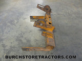 case vac tractor belly mount woods mower drive unit