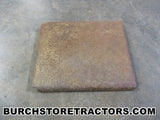 farmall cub tractor battery box side panel