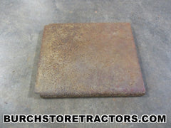 farmall cub tractor battery box side panel