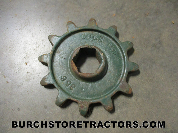 12 Tooth Seed Spacing Gear for Cole 40, 41, 42, 43, 44, 45, 46 Planters