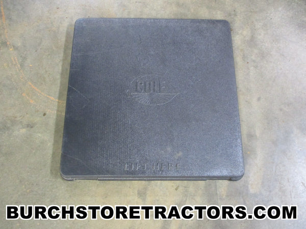 cole square hopper lid