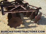farmall 140 tractor one point hitch double gang disc harrow