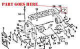 Generator Mount for Farmall 140 Tractors, 367735R11, 367733R1