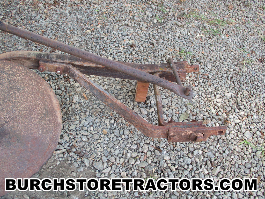 International 151 Rear Mount Disk Plow with Scraper for Farmall Cub Tr ...