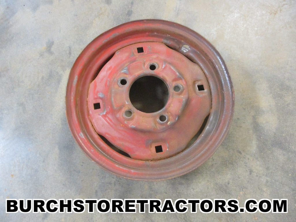 Original Front Rim - Wheel for Farmall Cub, Cub LoBoy Tractors, 351074 ...