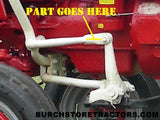 516766R1  front culivator yoke farmall 140 tractor