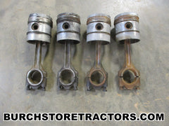 international 354 tractor engine connecting rods