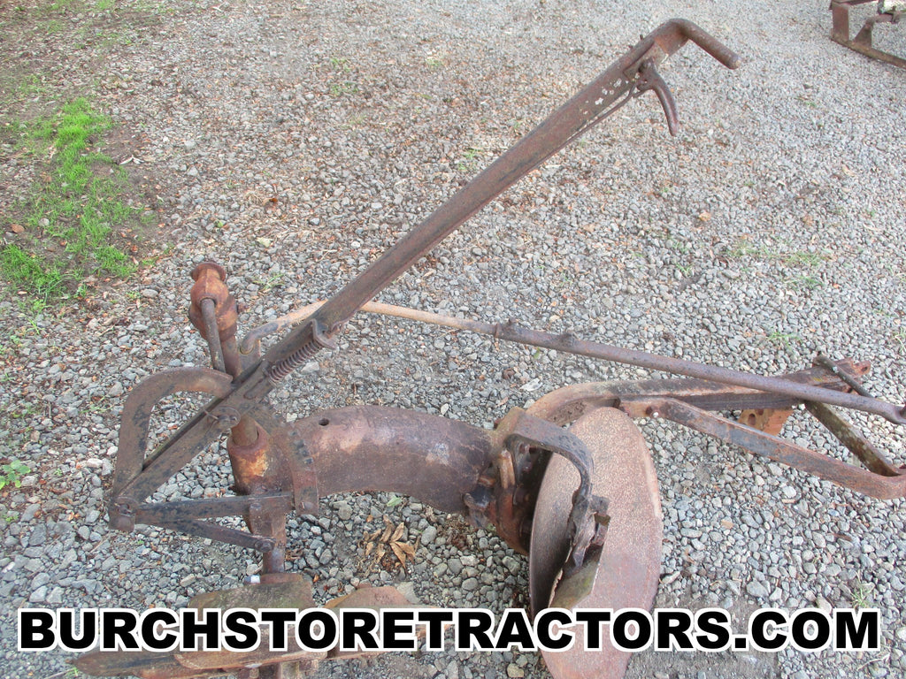 International 151 Rear Mount Disk Plow with Scraper for Farmall Cub Tr ...