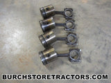 international cub tractor engine pistons