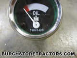 international cub tractor oil pressure gauge