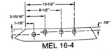 melroe 16 inch moldboard plow share