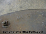 walk behind moldboard plow part number MO1