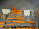 case tractor woods mower mounting kit